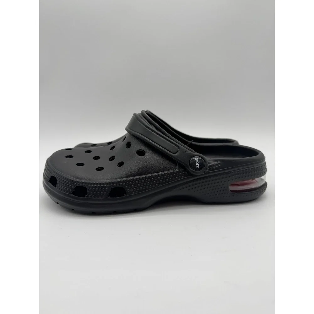 Black Clogs Slip On Sandals Adult Crocs Style‎ Lightweight Comfort
